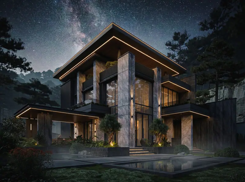 Biệt thự dưới bầu trời sao