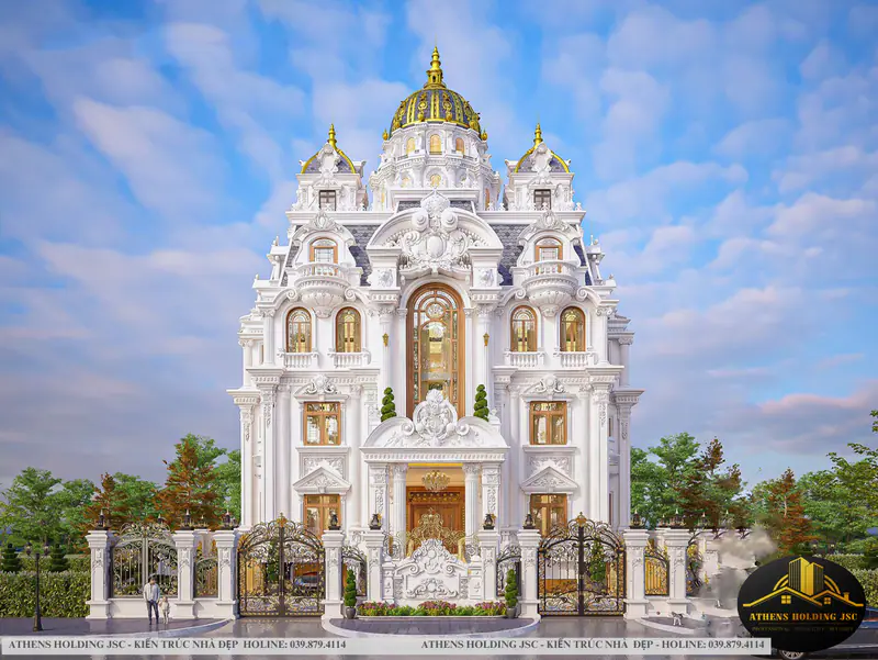 Lâu đài trắng nhiều tháp
